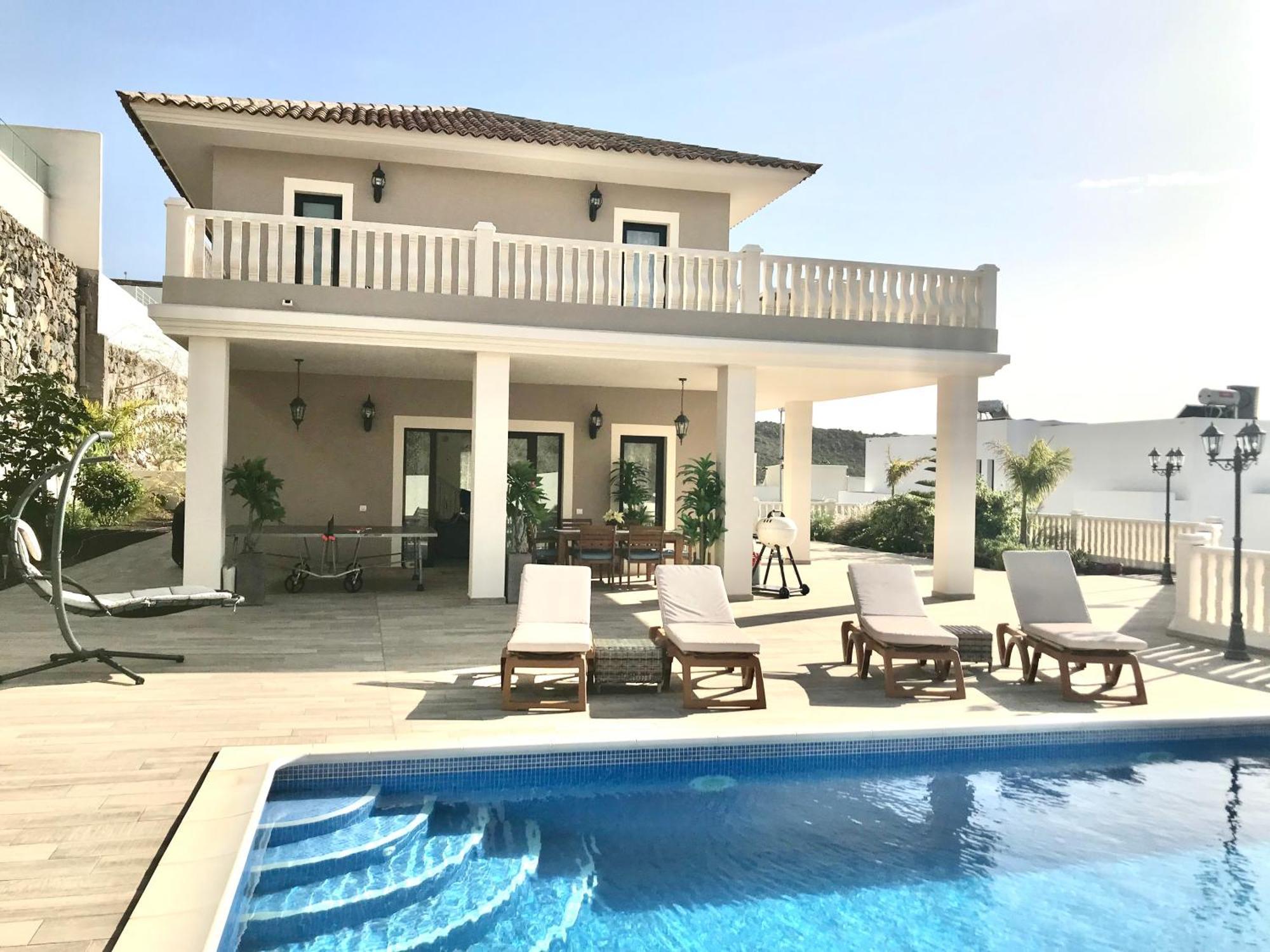 Villa Vista Bella Costa Adeje In Ruhiger Villengegend Mit Meerblick Exterior foto