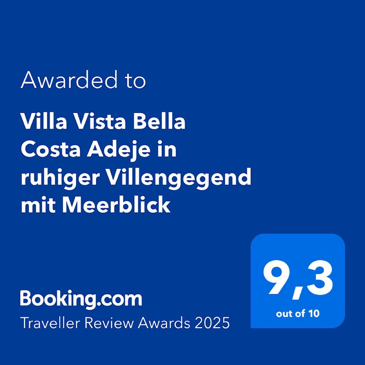 Villa Vista Bella Costa Adeje In Ruhiger Villengegend Mit Meerblick Exterior foto